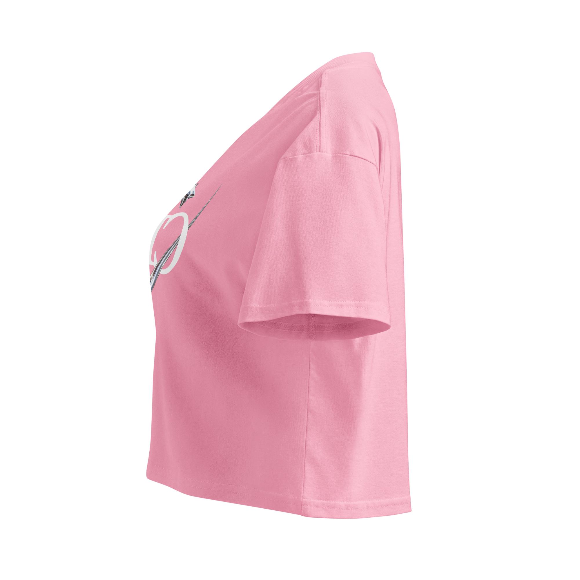 Stars Crop — Baby Pink left